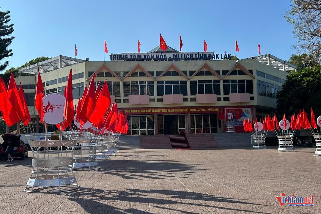 Trung tâm Văn hóa - Du lịch Đắk Lắk đã xuống cấp. Ảnh: Hải Dương