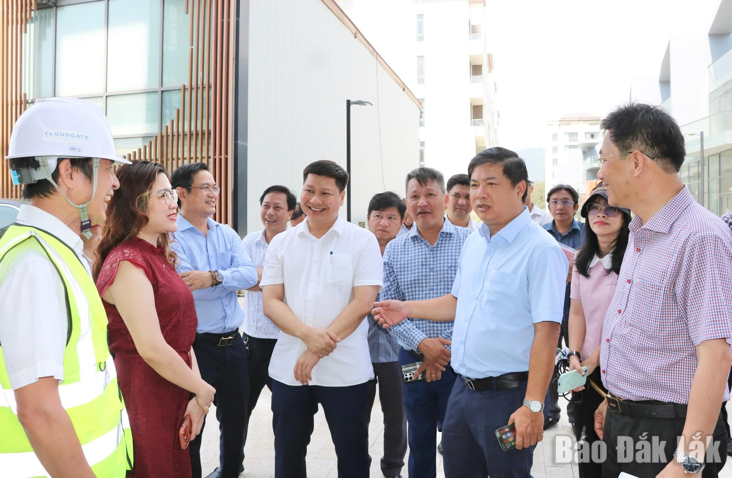 Bí thư Tỉnh ủy Lương Nguyễn Minh Triết cùng đoàn công tác kiểm tra thực địa Dự án Tổ hợp khách sạn, resort Việt Mỹ A&V.