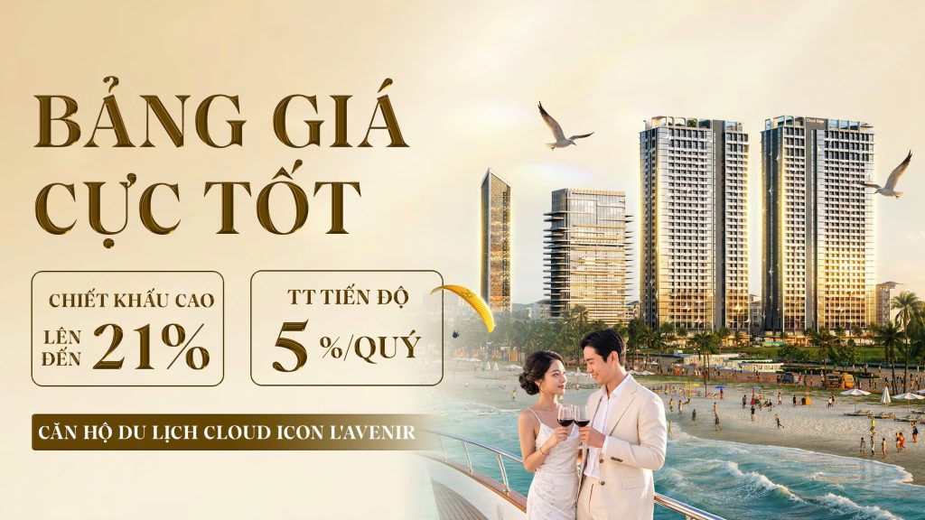 Bảng giá Cloud Icon L’Avenir mới nhất 2026: Studio, 1PN, 2PN giá bao nhiêu?