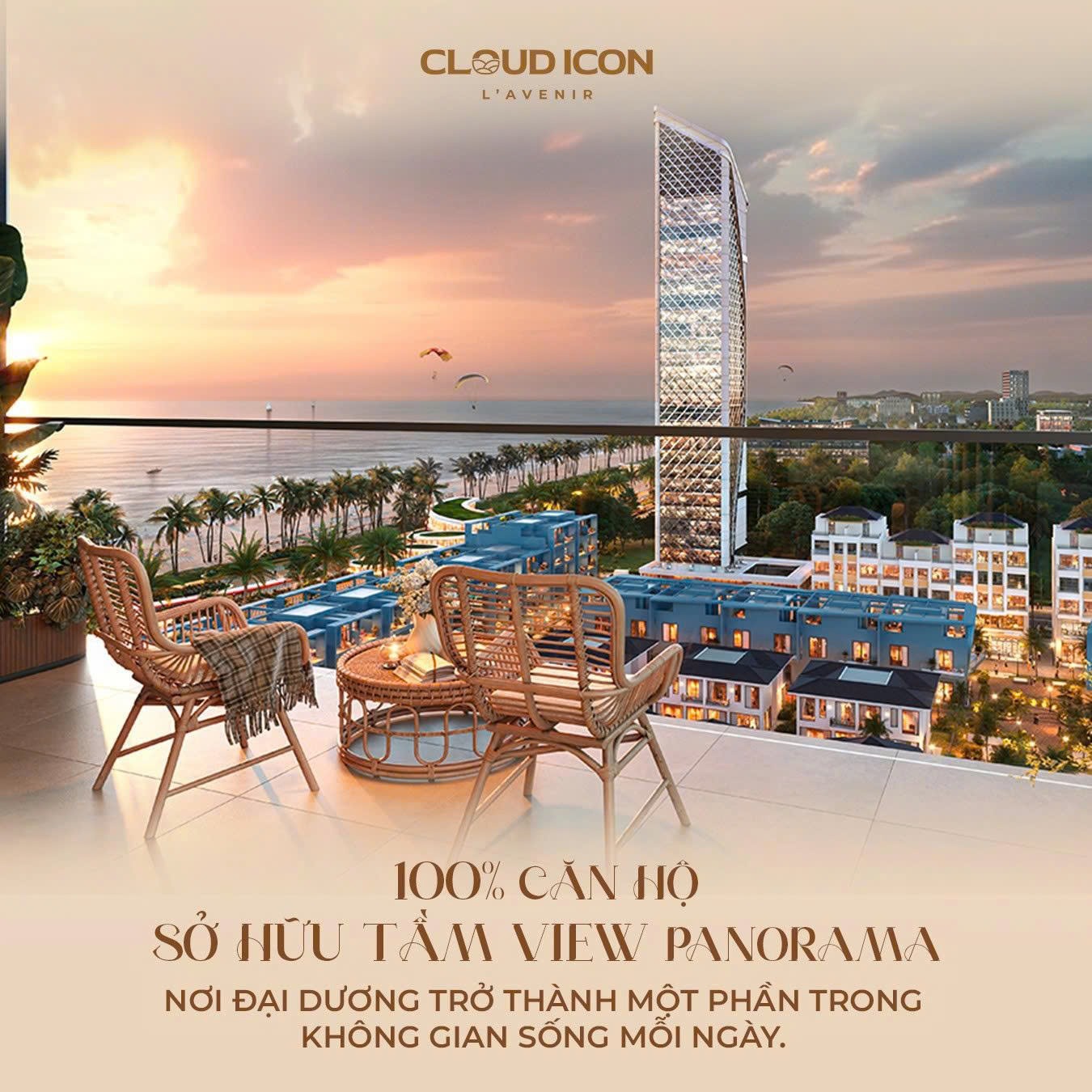 Có nên đầu tư căn hộ mặt biển Cloud Icon L’Avenir năm 2026?